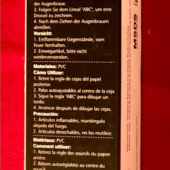 Professional Eyebrow Ruler - Picture 3 of 3